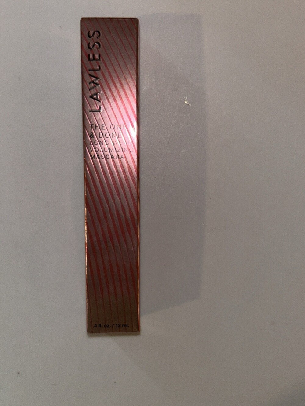 NEW Lawless Beauty - The One & Done Long Wear Volumizing Mascara - Nightlife